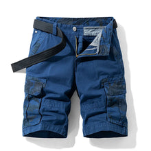Cargar imagen en el visor de la galería, Camouflage Denim Cargo Short
