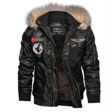 Load image into Gallery viewer, Military Bomber  Tactical Jacket Wool Liner Parkas Hoodie Pilot Coat
