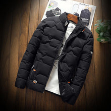 Load image into Gallery viewer, Mens  Warm Cotton Casual Puffer Jacket
