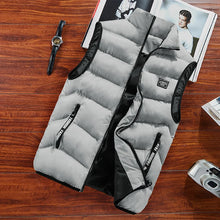 Load image into Gallery viewer, Mens Jacket Sleeveless Vest Thermal Soft Vests Casual Coats
