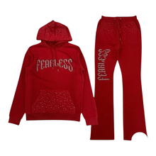 Load image into Gallery viewer, Fearless Hoodie and Sweatpants Set

