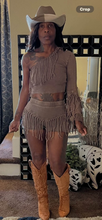 Load image into Gallery viewer, Women CowGirl Two Piece Short Set
