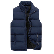 Load image into Gallery viewer, Mens Vest Warm Sleeveless Waterproof Zipper Jacket
