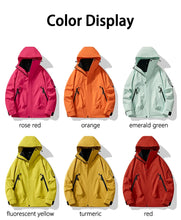 Load image into Gallery viewer, Men's 3-in-1 Jacket with Removable Fleece Liner, Waterproof Windproof Coat for Hiking, Camping, Travel and Daily Outdoor Use
