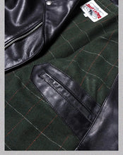 Load image into Gallery viewer, YR!Top.Classic 613 Motor Biker Style, Retro Genuine Leather Jacket, Luxury Tanned Cowhide Coat, Vintage Leather, 1.5mm Horsehide
