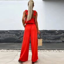Load image into Gallery viewer, Female Jumpsuit For Women Casual Summer Solid Loose Long Pants Jumpsuit Women Bohemian Rompers Jumpsuit Overalls Female
