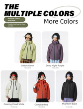 Load image into Gallery viewer, Women's Casual Hooded  Raglan Sleeves Double Zipper Jacket
