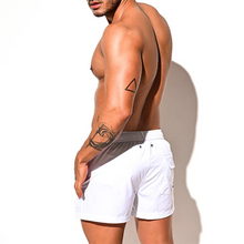 Load image into Gallery viewer, Summer New Men's Solid Color Sports Shorts Casual Fashion Trend Loose Simple Breathable Quick-Drying Gym Beach Men's Bottoms
