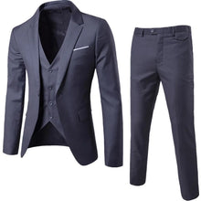 Load image into Gallery viewer, Mens Two Piece Slim Casual Dress Suit

