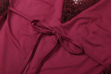 Charger l'image dans la galerie, Nibber Hipster 2-Piece Set Women Plush Tassel Lace-Up Halter v-Neck Backless Vest+High Elasticity Trouser Sexy Midnight Suits
