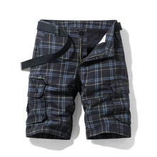 Load image into Gallery viewer, Men's  Plaid BeachCamouflage Shorts Shorts
