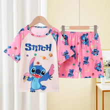 Cargar imagen en el visor de la galería, Summer Short Sleeve Capybara Kids Pajamas Sets
