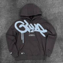 画像をギャラリービューアに読み込む, Y2K  Gothic Letter Print Zip-Up Hoodie
