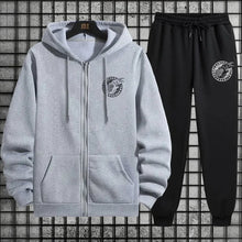 Load image into Gallery viewer, Mens Casual 2 Pieces Zipper Hoodie with Pants
