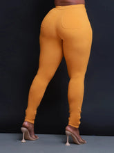 Cargar imagen en el visor de la galería, Women's Casual High-Waisted Denim Skinny Jeans
