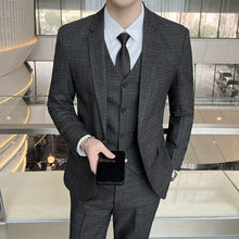Load image into Gallery viewer, Men Fashion Business Casual Suits
