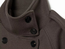 Load image into Gallery viewer, Women's  Double Breasted Lace Up Stand Collar Belt Decoration Jacket
