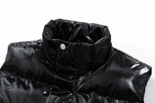 Load image into Gallery viewer, Men Winter Glossy Vest Clothing Male Zipper Vest Jackets Casual Men's Waistcoat Winter Windproof Coats Vest Men's Puffer Vest
