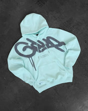 画像をギャラリービューアに読み込む, Y2K  Gothic Letter Print Zip-Up Hoodie
