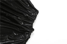 Lade das Bild in den Galerie-Viewer, Kliou Reflctive  Solid Strapless Shirring Bandage 2 Piece Set
