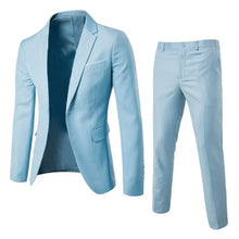 Load image into Gallery viewer, Men Pants Formal 2pcs s  Formal Suit
