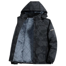 Load image into Gallery viewer, Camouflage  Puffer Cargo Jackets Men Work Coats
