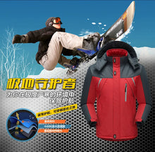 Cargar imagen en el visor de la galería, Chaqueta reflectante de algodón grueso con forro polar para hombre, chaqueta de invierno para exteriores, cálida, para escalada, informal
