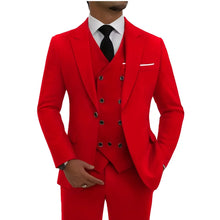 Load image into Gallery viewer, Single Breasted Men's  3 Piece Set
