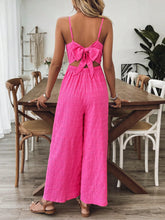 Load image into Gallery viewer, 2025 Simple Style Jumpsuit Jumpsuits For Woman  Wide Leg Women's Clothing Casual Sleeveless Sling Solid Color Holiday Vacation
