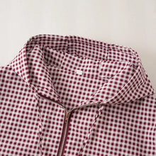 Load image into Gallery viewer, Jackets &amp; Coats Women's Autumn 2026 New Plaid Hooded Fashion Loose Elegant Young Women Jacket Chic Autumn Holiday Street Jackets
