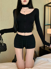 Load image into Gallery viewer, Women High Elastic Lace Up Drawstring Shorts

