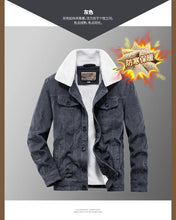Load image into Gallery viewer, Men's Casual Turn-down Corduroy Jacket
