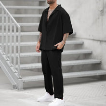 Cargar imagen en el visor de la galería, Men's Casual 2PCS Pants Set
