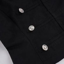 Load image into Gallery viewer, Women's Fashion Black Double-breasted Casual Design Stand-Up Collar Jacket
