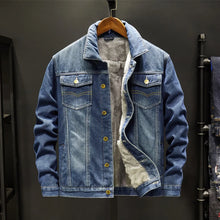 Lade das Bild in den Galerie-Viewer, Denim  Men Casual Loose Jacket
