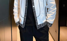 Load image into Gallery viewer, Men's Black Male  Splicing  Korean Reviews Stylish Jacket
