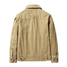 Load image into Gallery viewer, Men Winter Coats Wool Liner Thicker Warm Winter Jackets Good Quality Men Cotton Casual Jackets Outerwear Winter Coats Size 6XL
