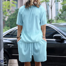 Load image into Gallery viewer, European-style Fashion  Short Sleeve  Two-piece Set
