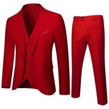 Load image into Gallery viewer, Mens Two Piece Slim Casual Dress Suit
