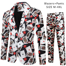 Load image into Gallery viewer, Men's Luxury Suit 3 Piece  Paisley Formal Suits
