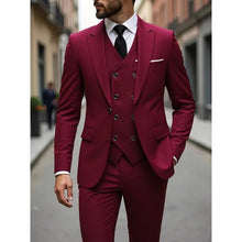 Load image into Gallery viewer, Single Breasted Men's  3 Piece Set
