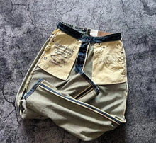 Load image into Gallery viewer, 14OZ American vintage  red ear high-end loose straight leg denim pants
