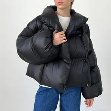 Load image into Gallery viewer, Women's New Breadms Cotton Short Hooded  Jacket
