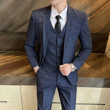 Load image into Gallery viewer, Men Fashion Business Casual Suits
