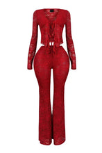 画像をギャラリービューアに読み込む, Women's Set Long Sleeve Lace See Through Shirt Two Piece Sets
