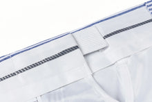 Load image into Gallery viewer, Men's Seersucker Striped 2 Piece Slim Fit Pinstripe Suit
