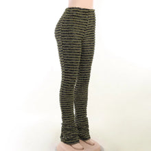 Load image into Gallery viewer, Color Block Stripes  Women High Waist Loose Sweatpants
