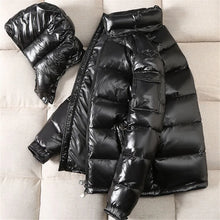 Load image into Gallery viewer, Men's Cotton Padded Warm Parkas High Quality Glossy Winter Coats
