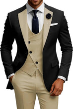 Load image into Gallery viewer, Mens  Slim Fit Double Breasted  Suit
