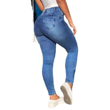 Lade das Bild in den Galerie-Viewer, Women's Clothing Fashion High Waist Skinny Jeans
